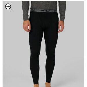 32 Degrees Men's Black Lightweight Base Layer Leggings Size M New With Tag